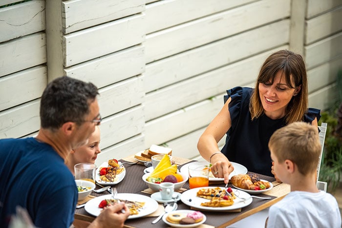 Family Hotel mit typischer Küche in Diano Marina