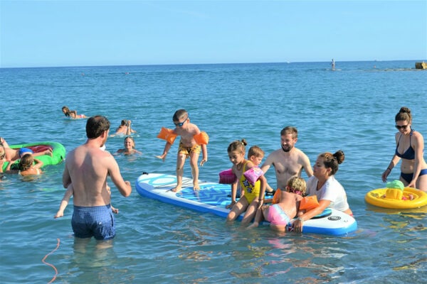 Retour à la plage