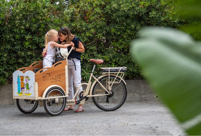 Family bike d’autunno in mezza pensione
